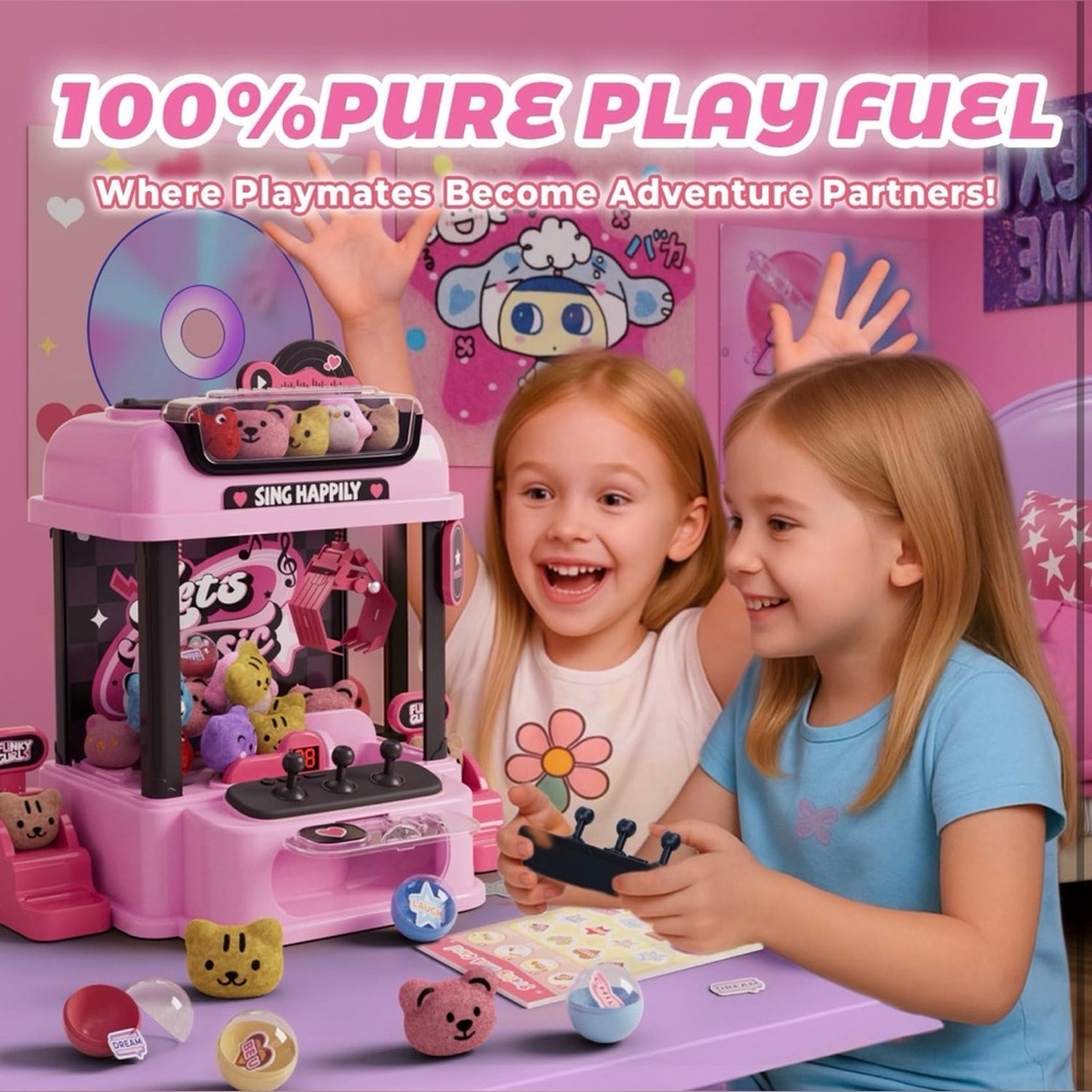 New Claw Machine for Kids with Remote Control. Birthday Gifts - Picture 7 of 7